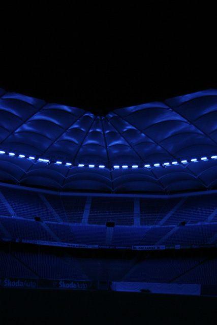 Arena at night